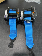 Load image into Gallery viewer, C8 Corvette Coupe Convertible Colored Seat Belt Kit - Interior - OEM GM - Red Yellow Orange Blue Green