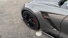 Load image into Gallery viewer, C7 Corvette Stingray Z06 Grand Sport Custom Painted Front Wheel Trim Moldings Spats