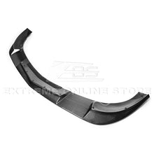 Load image into Gallery viewer, 2005 - 2013 Corvette C6 ZR1 Style Visible Real Carbon Fiber Base Extended Front Splitter Spoiler Lip