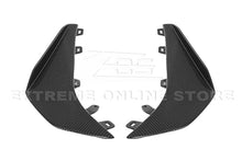 Load image into Gallery viewer, Chevrolet Stingray Corvette C8 Z06 / E-RAY Front Splitter with Canards Carbon Fiber Custom Painted