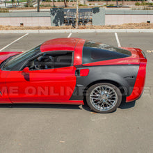 Load image into Gallery viewer, 2005-13 Corvette C6 Z06 ZR1 CARBON FIBER or Custom Painted Widebody Quarter Panels