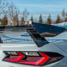 Load image into Gallery viewer, 2020 - 2028 Corvette C8 Stingray Rear Spoiler 5VM Style Package Extended Version Custom Painted Carbon Fiber