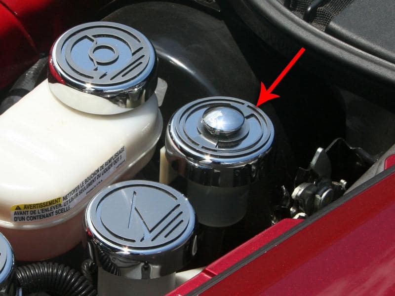 19972013 C5/C6 CORVETTE EXECUTIVE STYLE CLUTCH FLUID CAP COVER 1PC