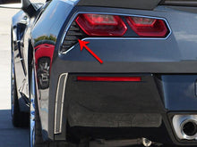 Load image into Gallery viewer, 2014-2019 C7 Z06/GRAND SPORT - MATRIX SERIES ALUMI-STEEL TAIL LIGHT GRILLES 2PC | POLISHED STAINLESS/ALUMINUM