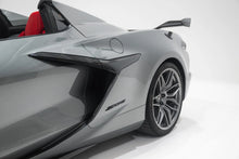 Load image into Gallery viewer, Corvette C8 Z06 E-Ray OEM GM Door Boomerangs Trim Bezels & Door Handles Custom Painted Carbon Fiber HydroGraphics
