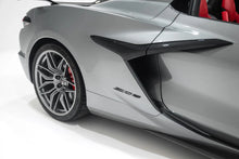 Load image into Gallery viewer, Corvette C8 Z06 E-Ray OEM GM Door Boomerangs Trim Bezels & Door Handles Custom Painted Carbon Fiber HydroGraphics