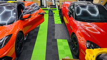 Load image into Gallery viewer, Corvette C8 Z06 or C8 Stingray Custom Painted Carbon Fiber Boomerang Bezel Trim