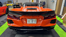 Load image into Gallery viewer, Corvette C8 Stingray Rear Ducktail Spoiler Custom Painted or Carbon Fiber Hydro