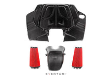 Load image into Gallery viewer, Eventuri Porsche Cayenne 3.0 Turbo V6 Black Carbon Intake System - EVE-CYNV6-CF-INT
