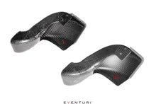 Load image into Gallery viewer, Eventuri BMW G8X M3 / M4 Black Carbon Intake Scoop Set