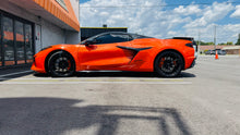 Load image into Gallery viewer, Corvette C8 Z06 or C8 Stingray Custom Painted Carbon Fiber Boomerang Bezel Trim