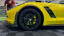 Load image into Gallery viewer, Corvette C7 Carbon Fiber Stage 3 Front Splitter & Winglets Deflectors Extensions