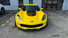 Load image into Gallery viewer, Corvette C7 Carbon Fiber Stage 3 Front Splitter & Winglets Deflectors Extensions