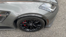 Load image into Gallery viewer, C7 Corvette Stingray Z06 Grand Sport Custom Painted Front Wheel Trim Moldings Spats