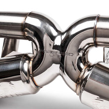 Load image into Gallery viewer, Fabspeed Porsche 718 GT4 RS Valvetronic X-Pipe Cat-Back Exhaust System (2022+) - FS.POR.718GT4RS.VLVCF
