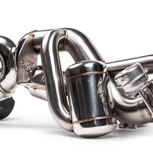Load image into Gallery viewer, Fabspeed Porsche 718 GT4 RS Valvetronic X-Pipe Cat-Back Exhaust System (2022+) - FS.POR.718GT4RS.VLVCF