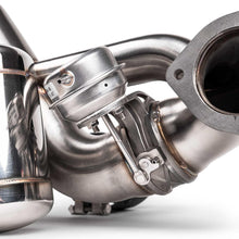 Load image into Gallery viewer, Fabspeed Porsche 718 GT4 RS Valvetronic X-Pipe Cat-Back Exhaust System (2022+) - FS.POR.718GT4RS.VLVCF