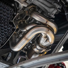 Load image into Gallery viewer, Fabspeed Porsche 718 GT4 / GTS / Spyder RENNKRAFT® Modular Street and Racing Headers with HJS Catalytic Converters (2020+) - FS.POR.718GT4.MDLRHDR.SC