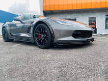 Load image into Gallery viewer, Corvette C7 Stage 2 Stage 3 Front Splitter Side Skirts & Winglets Package