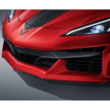 Load image into Gallery viewer, 2024 2025 2026 C8 Corvette Z06 Visible Carbon Fiber Front Grille Inserts Bezels with Cameras
