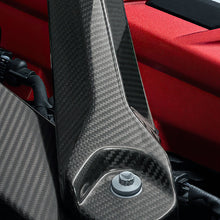 Load image into Gallery viewer, 2024 2025 2026 C8 Corvette Z06 Visible Carbon Fiber Engine Cross Brace with Jake Logo Coupe