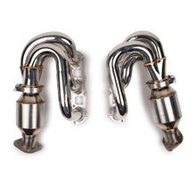 Load image into Gallery viewer, Fabspeed Porsche 981 Boxster / Cayman RENNKRAFT® US PATENTED Modular Headers with HJS Catalytic Converters (2013-2016) - FS.POR.981.MH.SC