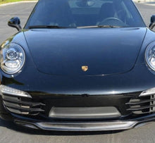 Load image into Gallery viewer, Carbon Fiber V-Style Front Spoiler lip - Porsche 991 - FS-CF-POR-991FSV