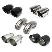 Load image into Gallery viewer, Fabspeed Porsche 718 GT4 RS Titanium Valvetronic X-Pipe Cat-Back Exhaust System (2022+) - FS.POR.718GT4RS.VLVCF.TI