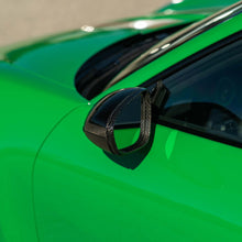 Load image into Gallery viewer, Fabspeed Porsche 992 Carrera / Turbo / GT3 Carbon Fiber Mirror Covers (2019+) - FS-CF-POR-992MC