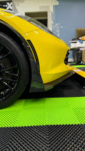 Load image into Gallery viewer, Corvette C7 Carbon Fiber Stage 3 Front Splitter & Winglets Deflectors Extensions