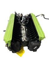 Load image into Gallery viewer, Corvette C8 Z06 Edge Red LT6 Engine Intake Manifold Cover OEM GM Custom Painted Carbon Fiber