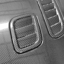 Load image into Gallery viewer, Carbon Fiber OEM Style Vented Hood With Vents - Aston Martin DBS/ DB9/ Vantage V8 & V12/ Rapid - FS-CF-AM-OSVHV