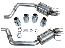 Load image into Gallery viewer, AWE Touring Edition Axleback Exhaust for C6 Chevrolet Corvette 6.2L (2009-2013) - Chrome Silver Tips 3015-42662