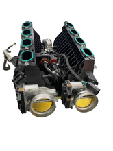 Load image into Gallery viewer, Corvette C8 Z06 Edge Red LT6 Engine Intake Manifold Cover OEM GM Custom Painted Carbon Fiber