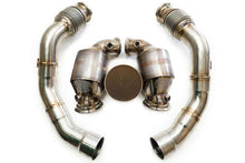 Load image into Gallery viewer, Fabspeed BMW X5M / X6M Primary Sport Catalytic Converter Downpipes (2020+)