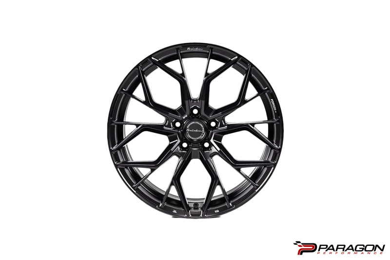 BRIXTON FORGED RF10 C8 CORVETTE WHEELS - 20X9, 21X12 - SATIN BLACK