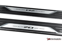 Load image into Gallery viewer, C8 CORVETTE 70TH ANNIVERSARY DOOR SILLS