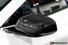 Load image into Gallery viewer, CCS C8 CORVETTE CARBON FIBER MIRROR OVERLAYS