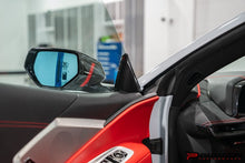 Load image into Gallery viewer, CCS C8 CORVETTE CARBON FIBER A PILLAR INTERIOR TRIM OVERLAY
