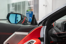 Load image into Gallery viewer, CCS C8 CORVETTE CARBON FIBER A PILLAR INTERIOR TRIM OVERLAY