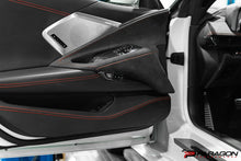 Load image into Gallery viewer, CCS C8 CORVETTE CARBON FIBER LOCK TRIM OVERLAY
