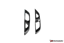 Load image into Gallery viewer, CCS C8 CORVETTE CARBON FIBER LOCK TRIM OVERLAY