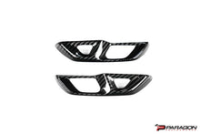 Load image into Gallery viewer, CCS C8 CORVETTE CARBON FIBER LOCK TRIM OVERLAY