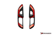 Load image into Gallery viewer, CCS C8 CORVETTE CARBON FIBER LOCK TRIM OVERLAY