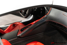 Load image into Gallery viewer, CCS C8 CORVETTE CARBON FIBER UPPER RIGHT CENTER CONSOLE TRIM