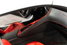 Load image into Gallery viewer, CCS C8 CORVETTE CARBON FIBER UPPER RIGHT CENTER CONSOLE TRIM