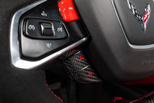 Load image into Gallery viewer, CCS STEERING WHEEL CARBON FIBER VOLUME BUTTON COVERS 4PC
