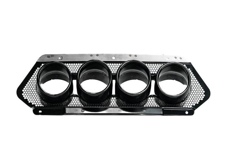 C8 CORVETTE Z06 BLACK CENTER OEM EXHAUST TIPS Performance Corvettes