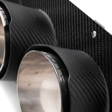 Load image into Gallery viewer, Fabspeed Chevrolet Corvette C8 Z06 Carbon Fiber Quad Tips (2023+)