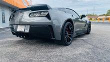 Load image into Gallery viewer, Corvette C7 Z06 Stingray Carbon Fiber HydroGraphics Rear Diffuser Custom Painted